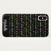 Multi-kerstverlichting Case-Mate iPhone Case (Achterkant (horizontaal))