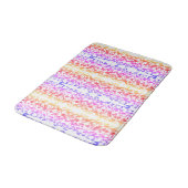 Multi kleur Abstract Badmat (Gekanteld)