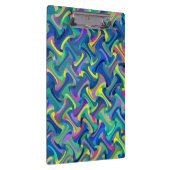 Multi-Kleur Abstract Patroon Klembord (Rechts)