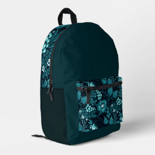 Multi-Kleur 'Bloem Motief' Rugzak 