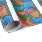 Multi Kleur Cadeaupapier (Rol Hoek)