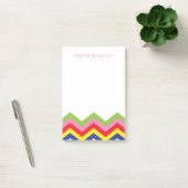 Multi Kleur Chevron Persoonlijk Post-It Notitieblo Post-it® Notes (Kantoor)