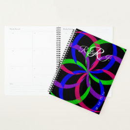 Multi Kleur Figuur 8 Geometrische Planner