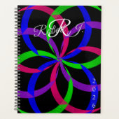 Multi Kleur Figuur 8 Geometrische Planner (Voorkant)
