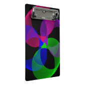Multi Kleur Fusie Geometrische Mini Klembord (Schuin)