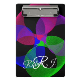 Multi Kleur Fusie Geometrische Mini Klembord