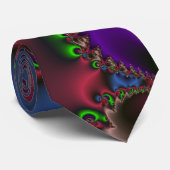 Multi Kleur Geometrische Fractale Das (Opgerold)