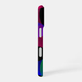 Multi Kleur Geometrische Fusie iPhone 16 Hoesje (Rechterkant)