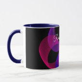 Multi Kleur Geometrische Fusie Koffiemok Mok (Links)