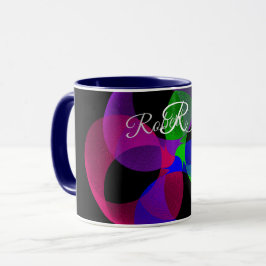 Multi Kleur Geometrische Fusie Koffiemok Mok