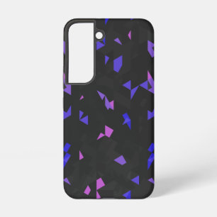 Multi-Kleur Geometrische Veelhoeken Galaxy S22 Hoe Samsung Galaxy Hoesje