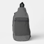 Multi-Kleur Grijze Schoudertas Sling Bag (Voorkant)