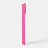 Multi Kleur Kristal Motief op Roze iPhone 15 Case (Rechterkant)