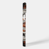 Multi Kleur Leer & Elegante Kant Rustiek Case-Mate iPhone Case (Achterkant / Rechts)