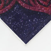 Multi Kleur Levendig Geometrisch Mandala Kunst fle Fleece Deken (Hoek)