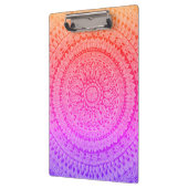 Multi Kleur Mandala Originele Kunst Klembord (Links)