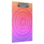 Multi Kleur Mandala Originele Kunst Klembord (Rechts)