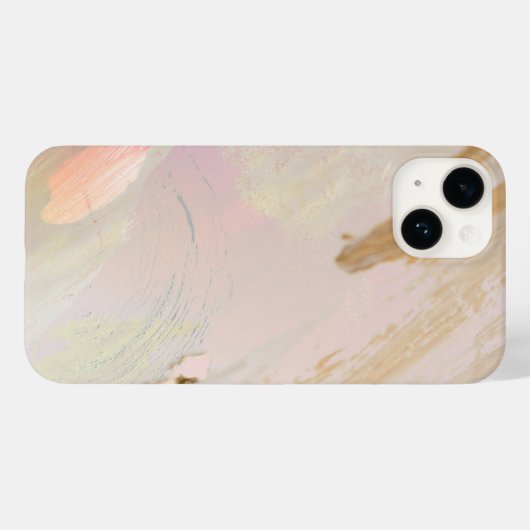 Multi Kleur Marmeren Patroon iPhone / Android Case-Mate iPhone Case (Achterkant (horizontaal))