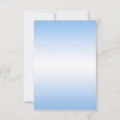 Multi Kleur Motor & Vlammen Bruiloft RSVP Kaart (Achterkant)