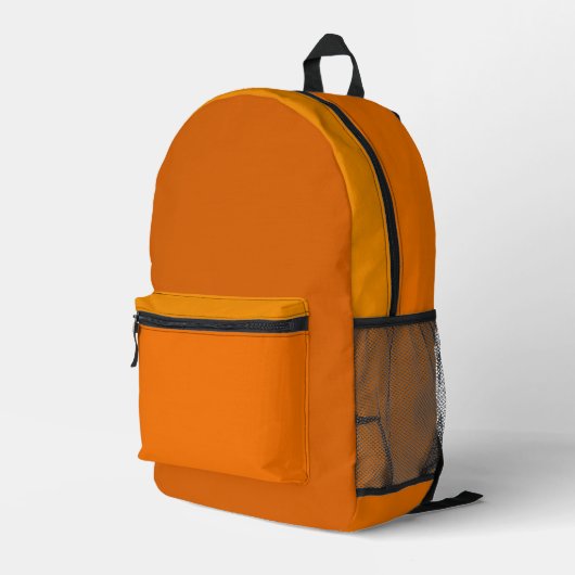 Multi-Kleur Oranje Rugzak (Achterkant Hoek Rechts)