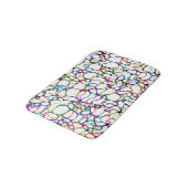 Multi-Kleur Patroon Badmat (Gekanteld)