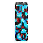 Multi-Kleur Patroon Cool Thermosbeker (Achterkant)