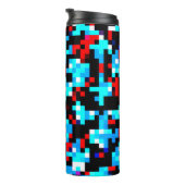 Multi-Kleur Patroon Cool Thermosbeker (Geroteerd rechts)