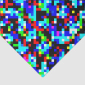 Multi-Kleur Patroon Tissuepapier (Detail)