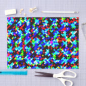 Multi-Kleur Patroon Tissuepapier (Craft)