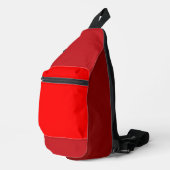 Multi-Kleur Rode Schoudertas  Sling Bag (Rechterhoek)