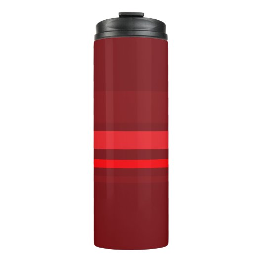 Multi-Kleur Rood Tumbler Thermosbeker (Voorkant)