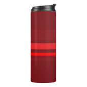 Multi-Kleur Rood Tumbler Thermosbeker (Gedraaid links)