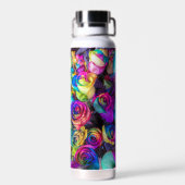 Multi Kleur Rozen Waterfles (Achterkant)