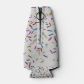 Multi kleur Sprinkles Frosted Flesjeskoeler (Achterkant)