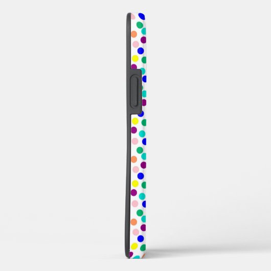 Multi kleur stippen gepersonaliseerd Case-Mate iPhone case (Achterkant / Rechts)
