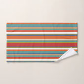 Multi Kleur Streeppatroon  Bad Handdoek (Handdoek)