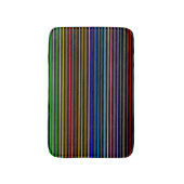 Multi Kleur Strepen Badmat (Voorkant Verticaal)
