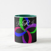 Multi Kleur Uitwisselbare Geometrische Koffiemok Mok (Midden)