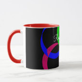 Multi Kleur Uitwisselbare Geometrische Koffiemok Mok (Links)