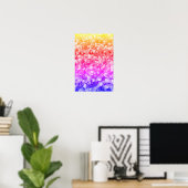Multi Kleur Wilde Bloemen Poster (Thuiskantoor)