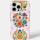 Multi-kleuren bloempotten patroon - roze Case-Mate iPhone case (Achterkant)