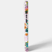 Multi-kleuren bloempotten patroon - roze Case-Mate iPhone case (Achterkant / Links)