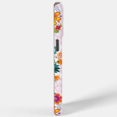 Multi-kleuren bloempotten patroon - roze Case-Mate iPhone case (Achterkant / Rechts)