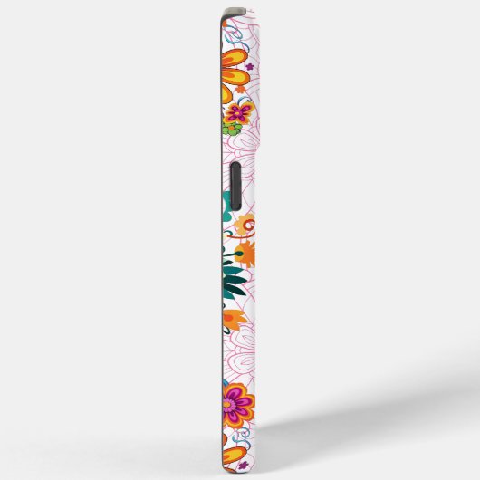 Multi-kleuren bloempotten patroon - roze Case-Mate iPhone case (Achterkant / Rechts)