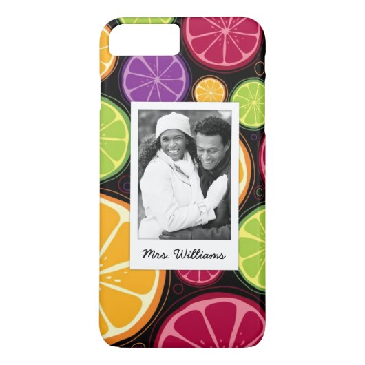 Multi Kleurige Citrus | Voeg Uw Foto Toe Case-Mate iPhone Case (Achterkant)