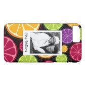 Multi Kleurige Citrus | Voeg Uw Foto Toe Case-Mate iPhone Case (Achterkant (Horizontaal))