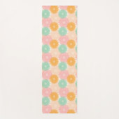 Multi Kleurige Mandala Illustratiepatroon Yogamat (Voorkant)