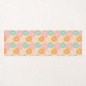 Multi Kleurige Mandala Illustratiepatroon Yogamat (Voorkant (horizontaal))