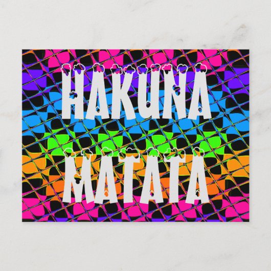 Multi kleurrijke geruite regenboogspiegel afbeeldi briefkaart (Voorkant)