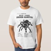 Multi-Legged Horror Hamster Funny Tarantula graphi T-shirt (Voorkant)